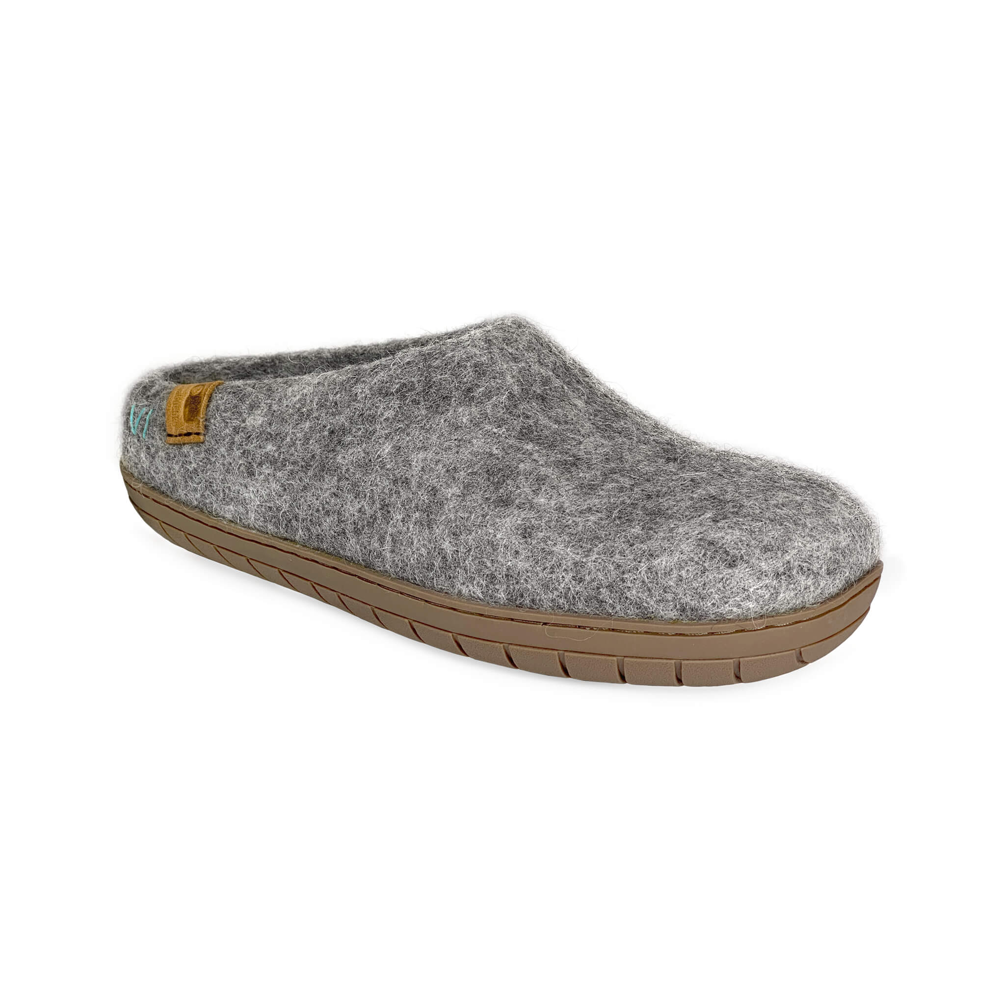 Baabushka felted wool is gentle on your feet —naturally insulating, yet allowing your skin to breathe— so you can enjoy wearing your Baabushka slippers year-round
