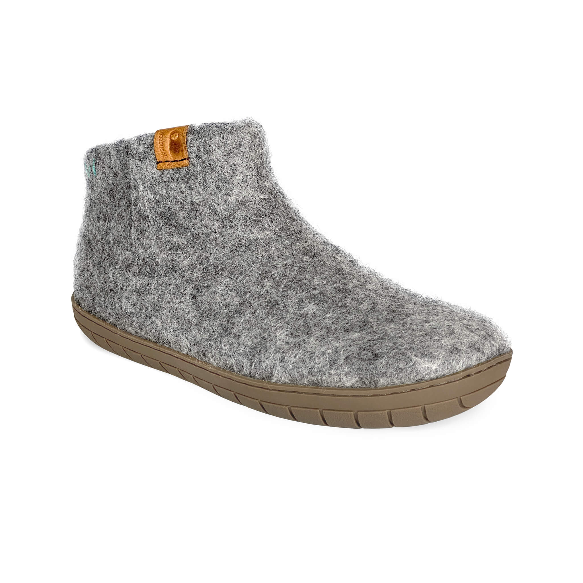 Baabushka rubber soles sport deep non-skid treads for enhanced grip indoors and out, allowing you to  comfortably step out to pick up the mail, do some gardening, walk the dog, and more