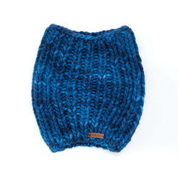 Men's Merino Wool Cowl - Midnight Blue